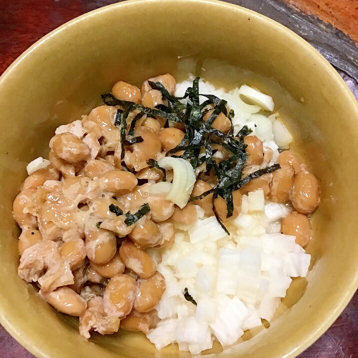 納豆と長芋のねばねば和え。